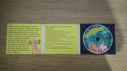 CD ROOM Disney's Animated Story Book Lion King