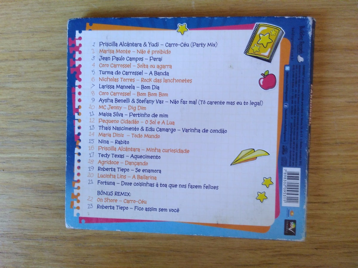 Cd Infantil Carrossel Vol. 2