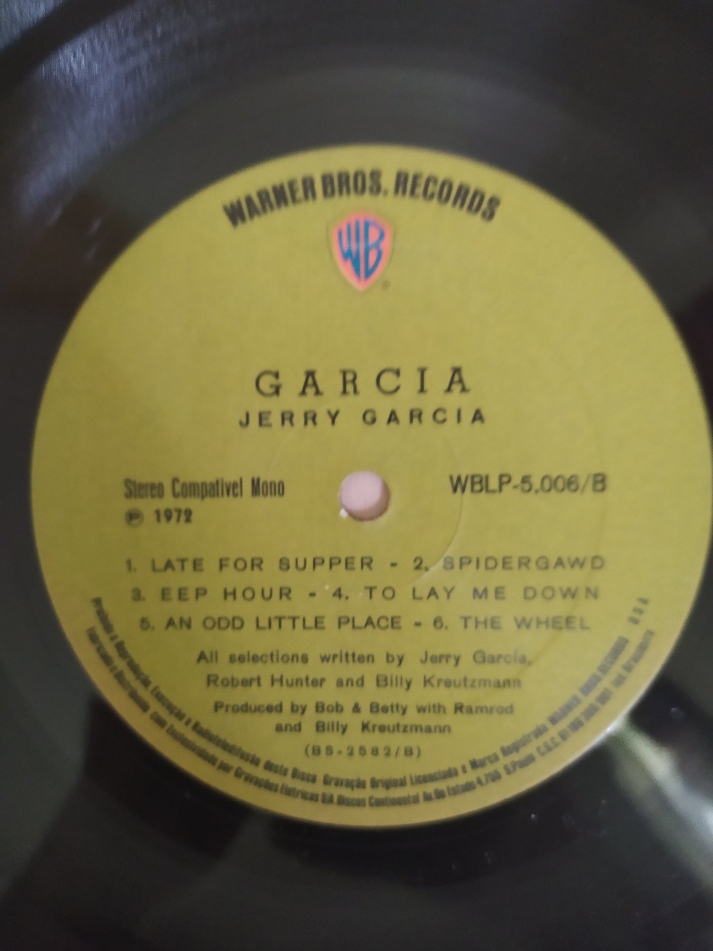 Lp Vinil Jerry Garcia With Sugaree And The Wheel Deal