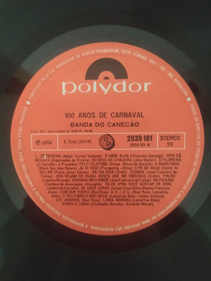 Lp Vinil Box Banda Do Canecão 100 Anos De Carnaval Triplo