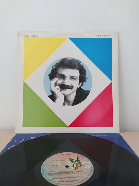 Lp Vinil Belchior Paraíso Com Encarte