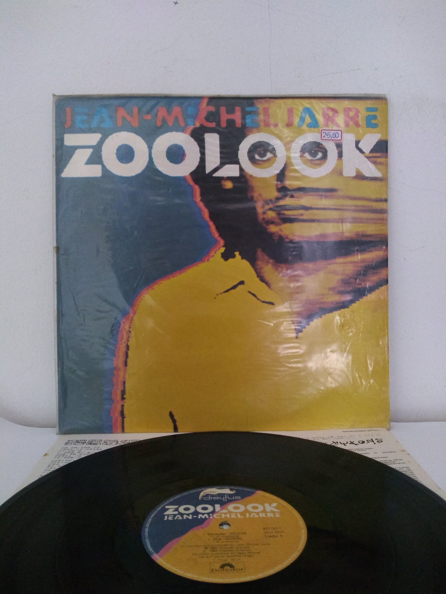 Lp Vinil Jean Michel Jarre Zoolook Com Encarte