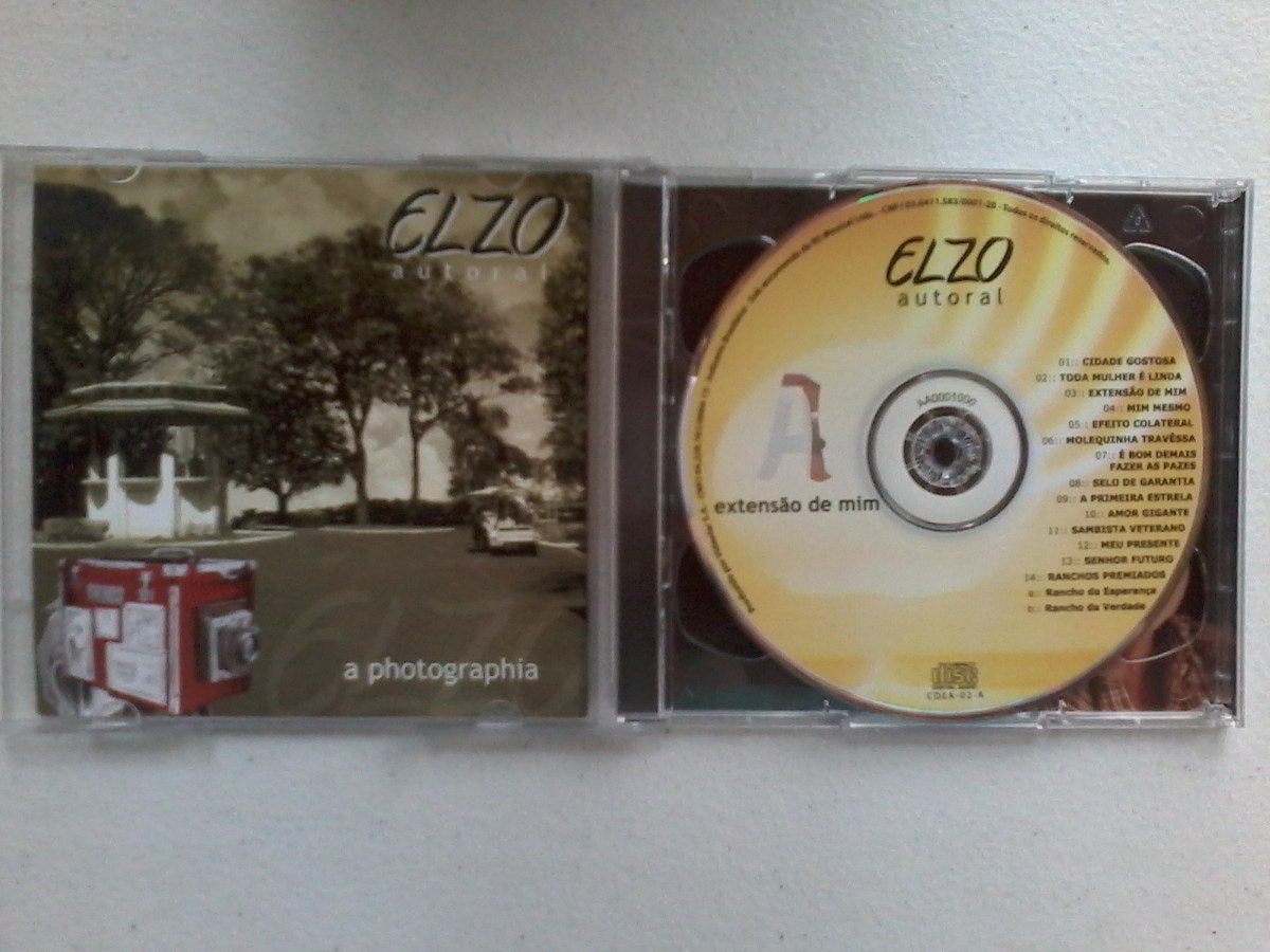 Cd Elzo Autoral Extensão De Mim