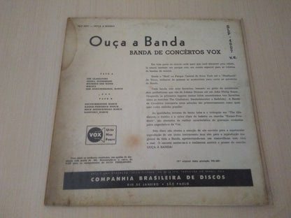 Lp Vinil Ouça A Banda Banda De Concêrtos Vox