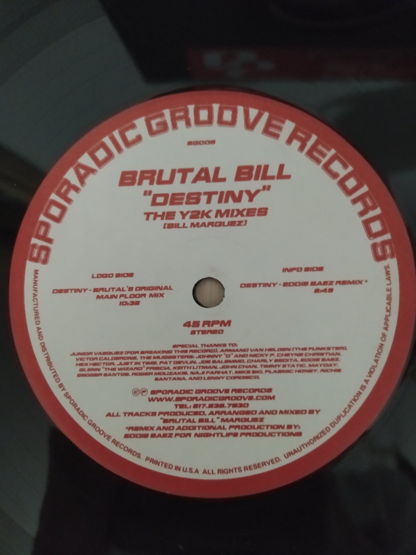 Lp Vinil Brutal Bill Destiny