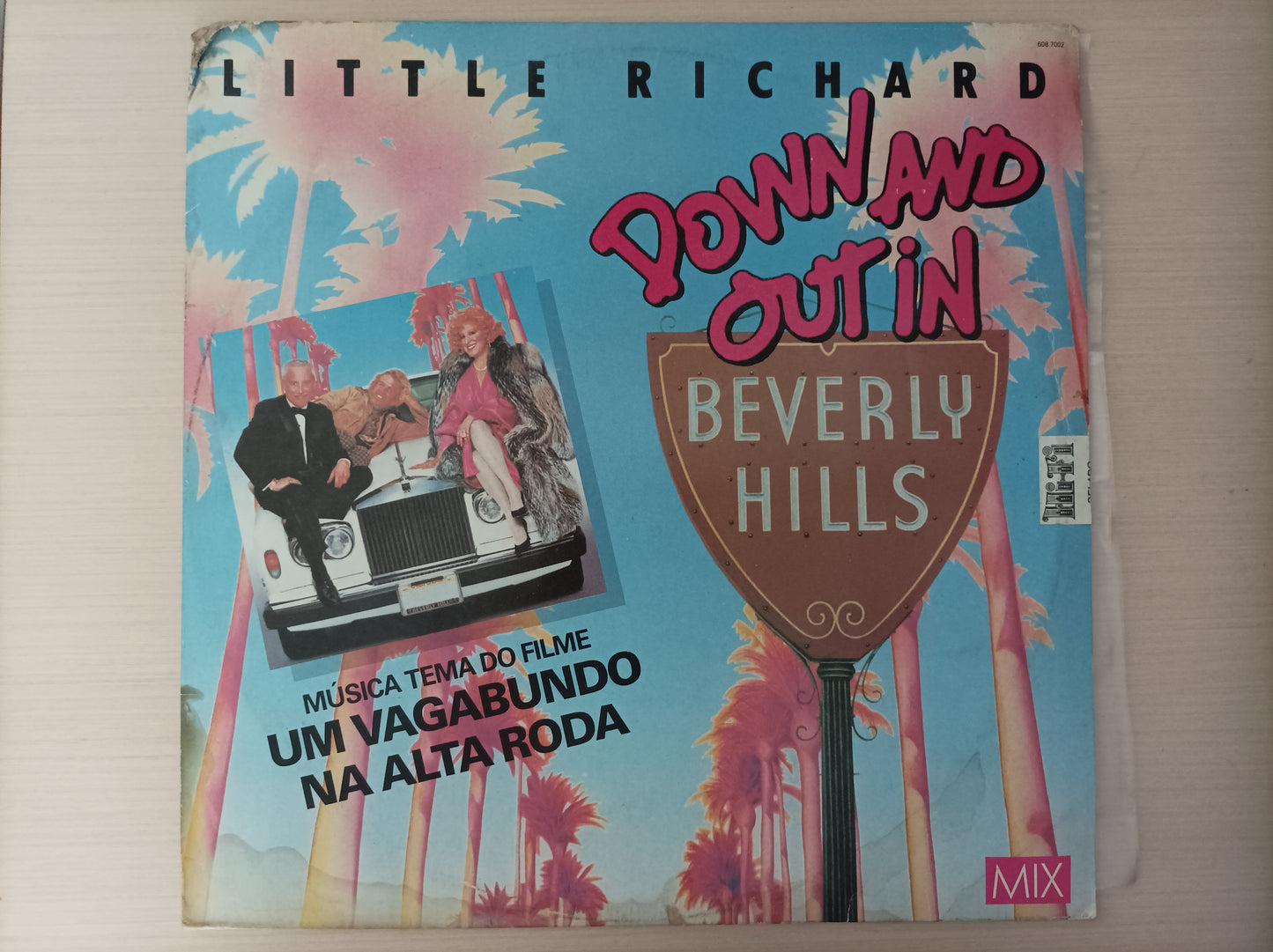 Lp Vinil Little Richard Down and out in Beverly Hills