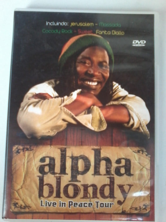 DVD - Alpha Blondy Live In Peace Tour