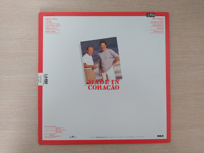 Lp Vinil Toquinho & Sadao Watanabe Made In Coração C Encarte
