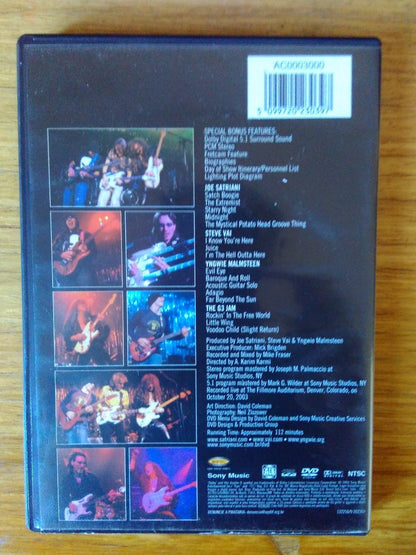 DVD - G3 Live in Denver