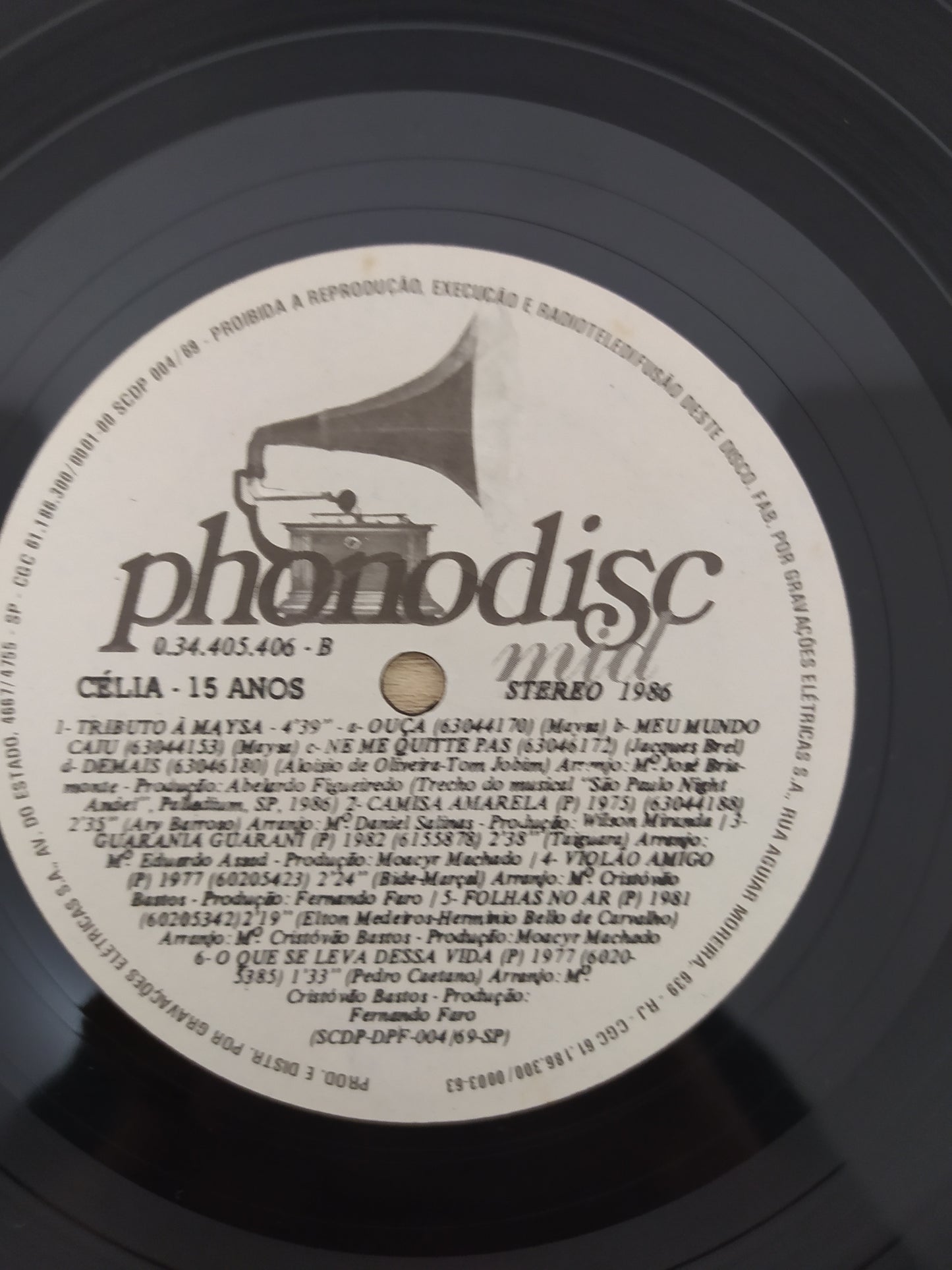 Lp Vinil Célia 15 Anos