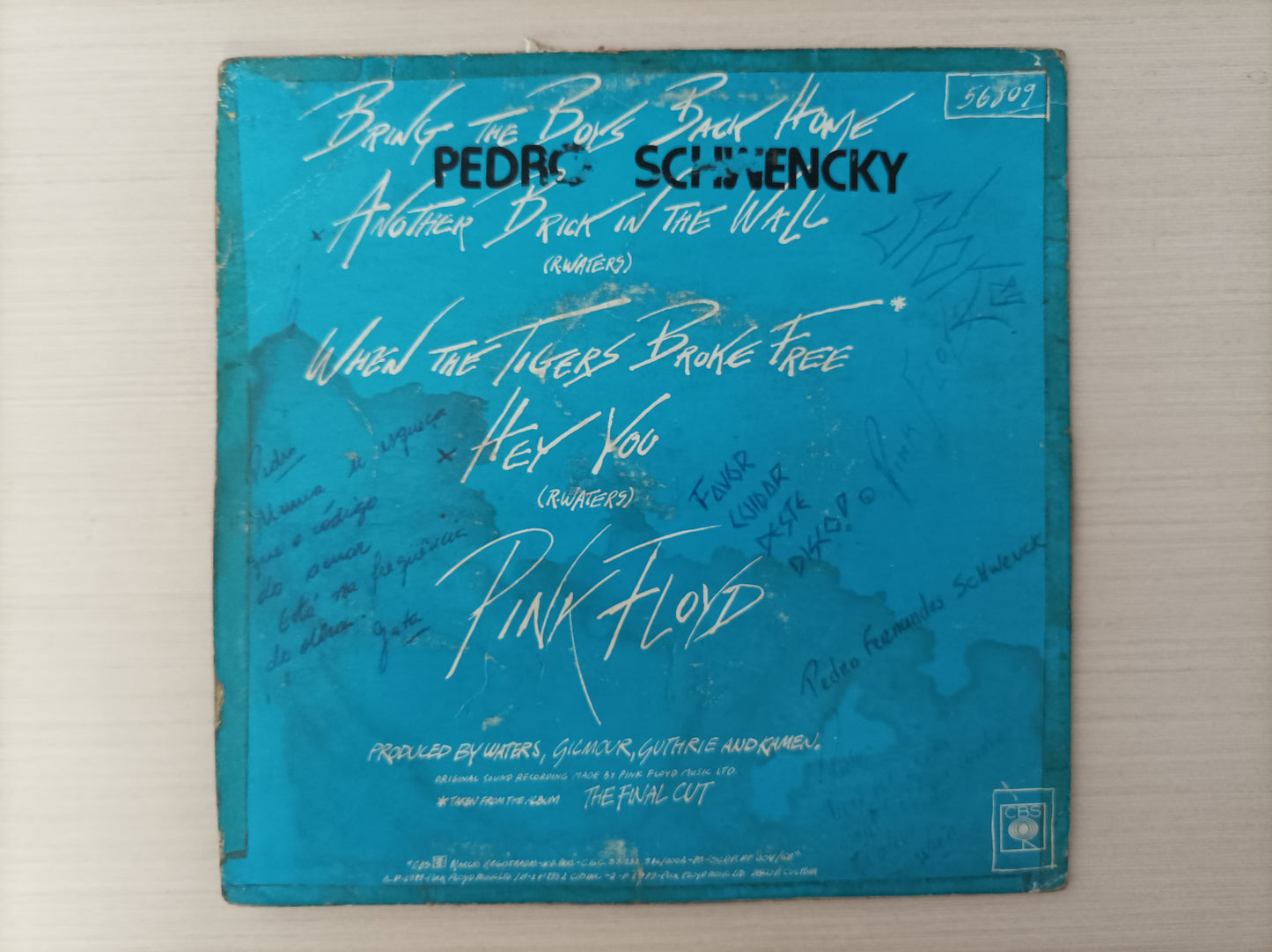 Vinil Compacto Pink Floyd The Wall Music from the film