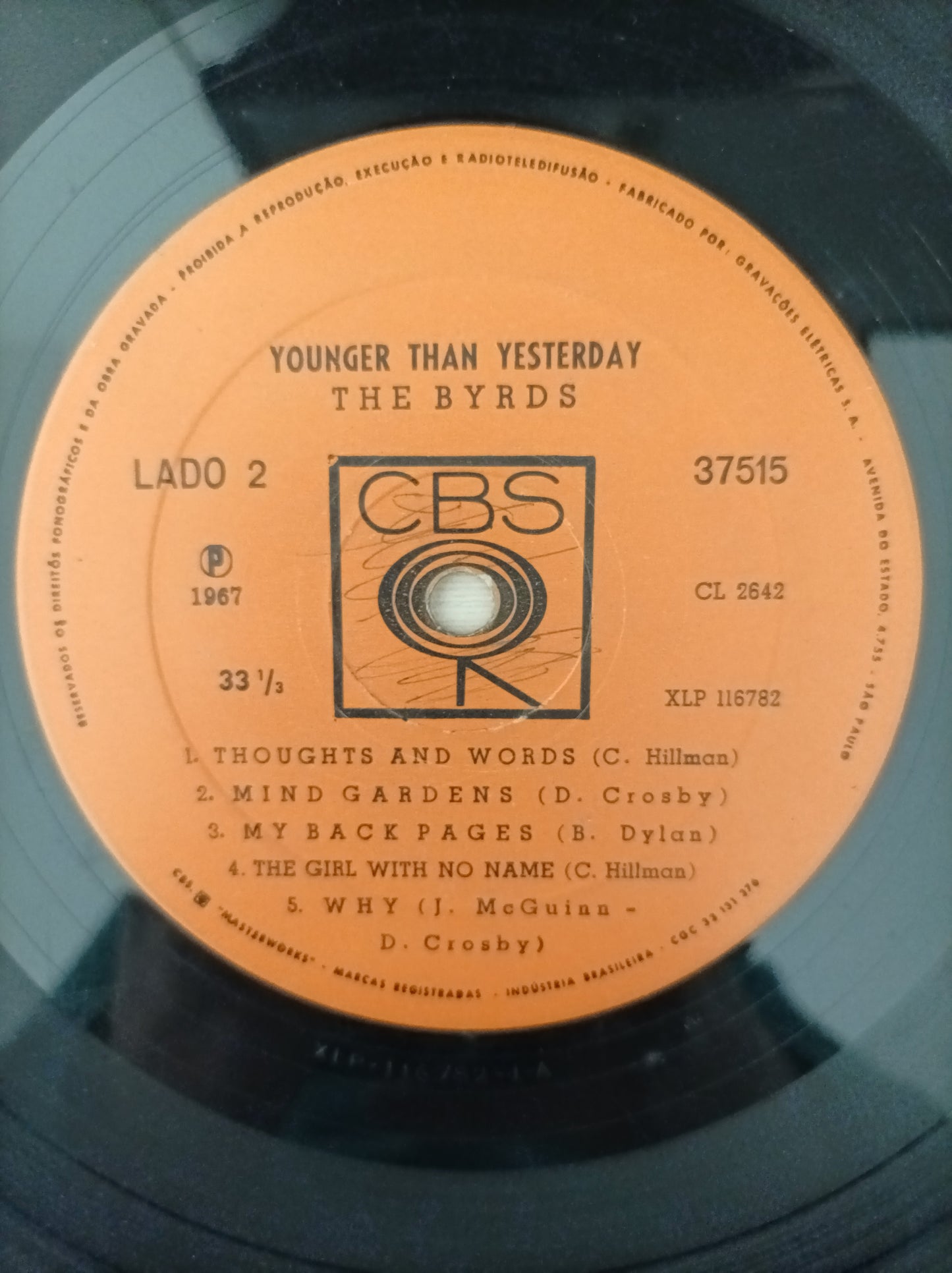 Lp Vinil The Byrds Younger than yesterday