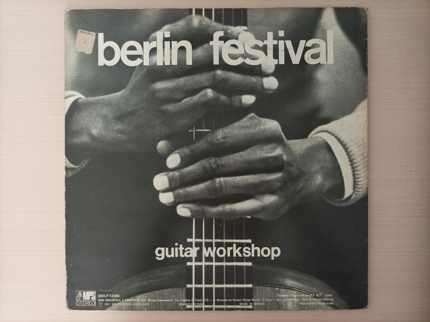 Lp Vinil Berlin Festival Guitar Workshop