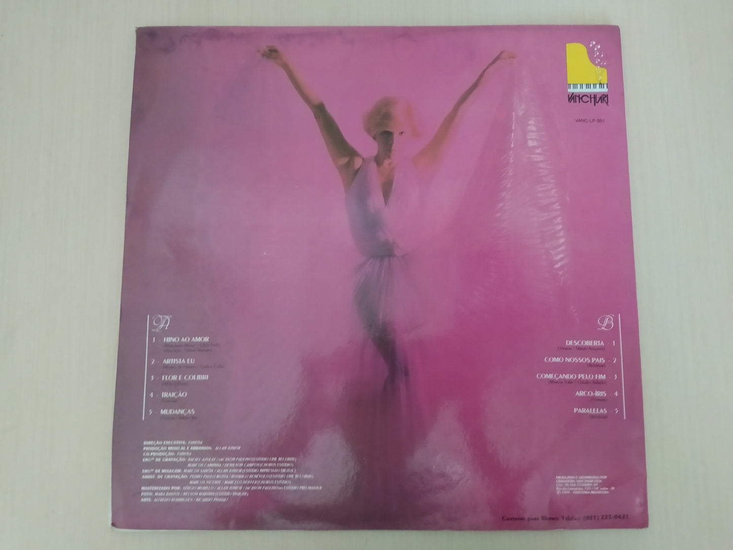 Lp Vinil Vanusa Hino Ao Amor Com Encarte