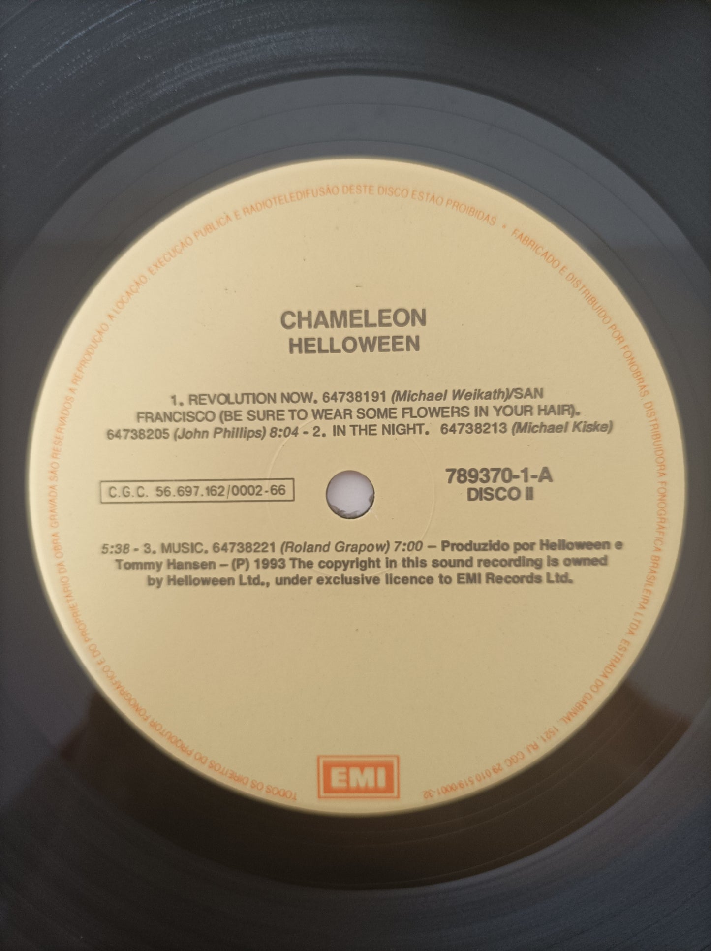 Lp Vinil Helloween Chameleon Duplo Com encartes