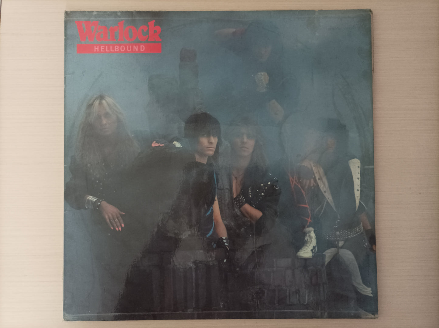 Lp Vinil Warlock Hellbound Com encarte