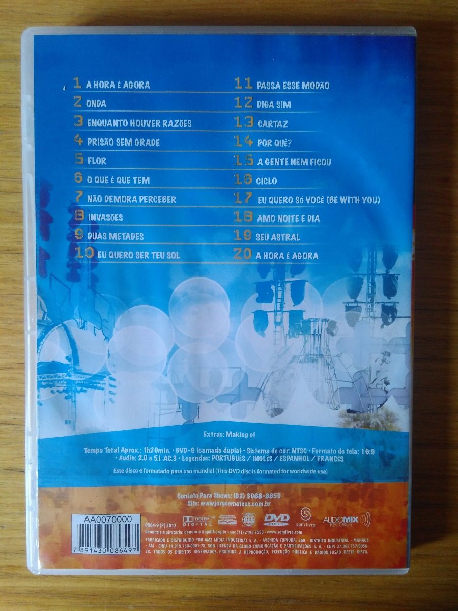 DVD - Jorge e Mateus