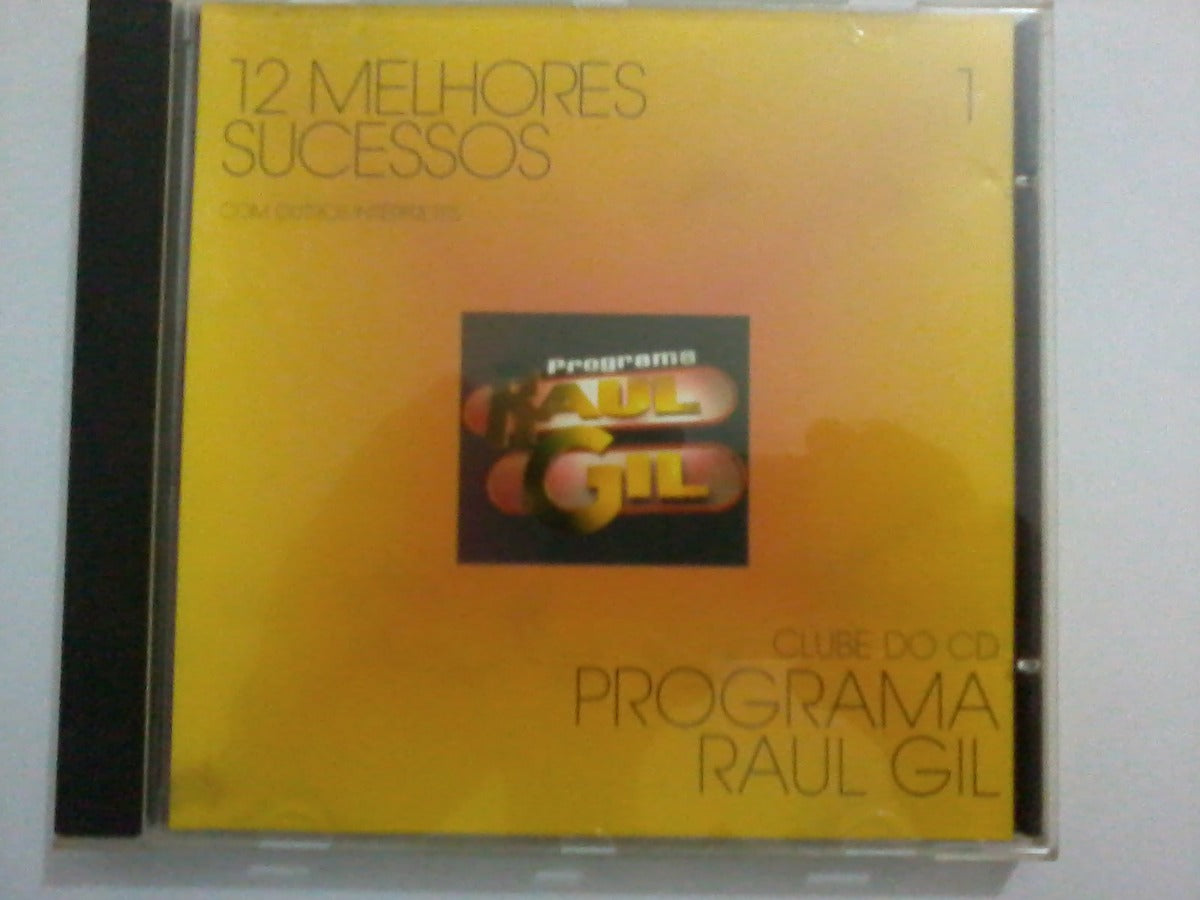 Cd Programa Raul Gil 12 Melhores Sucessos