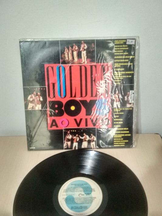 Lp Vinil Golden Boys Ao Vivo