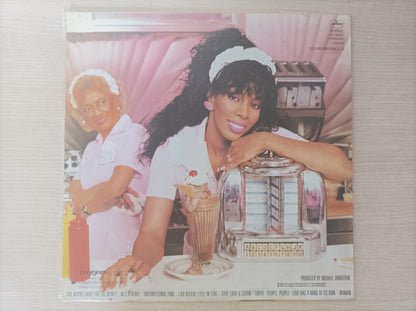 Lp Vinil Donna Summer She Works Hard for the Money C encarte