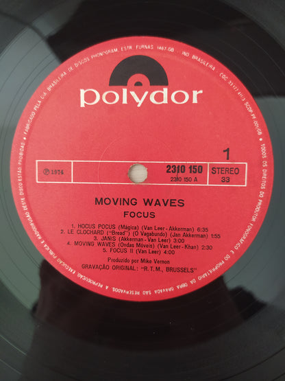 Lp Vinil Focus Moving Waves