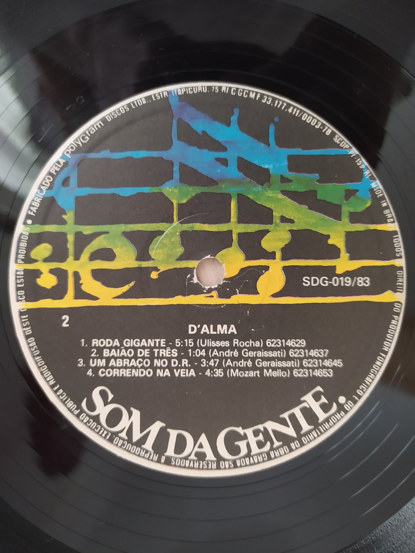 Lp Vinil D'alma Ets