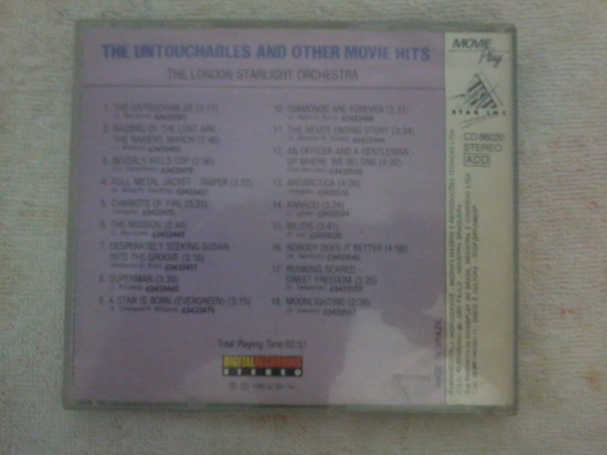 Cd London Starlight Orchestra Untouchables (import)