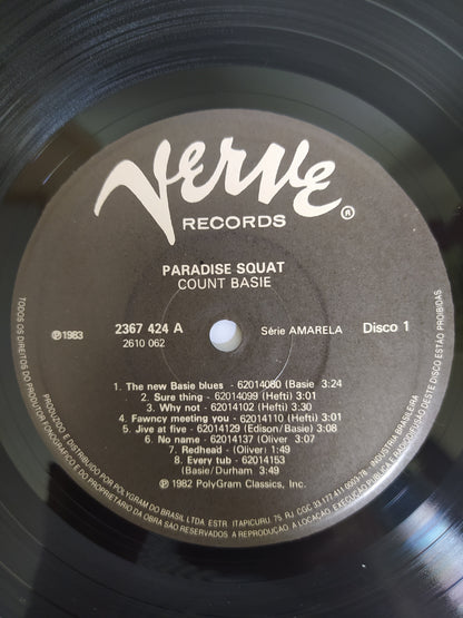 Lp Vinil Count Basie Paradise Squat Duplo