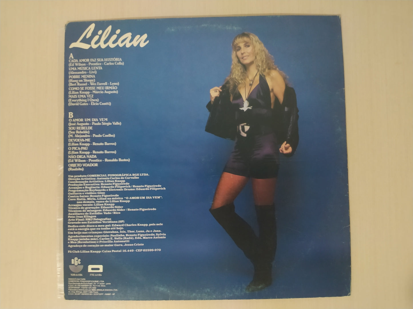 Lp Vinil Lilian 1992