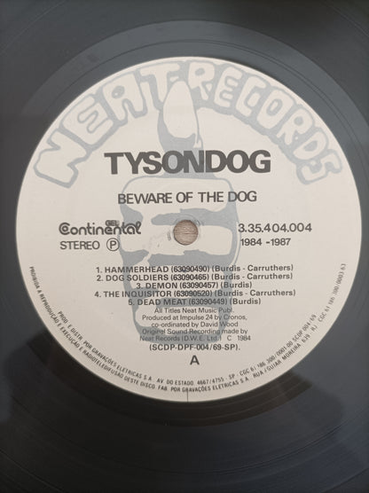 Lp Vinil Tysondog Beware Of The Dog