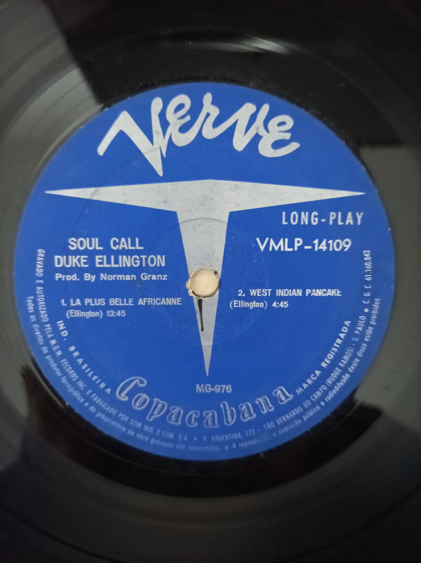Lp Vinil Duke Ellington Soul Call