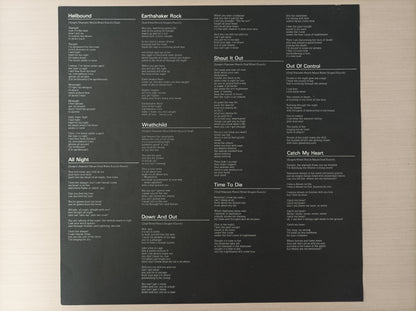 Lp Vinil Warlock Hellbound Com encarte