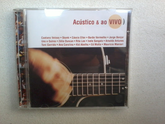 Cd Acústico E Ao Vivo Mpb