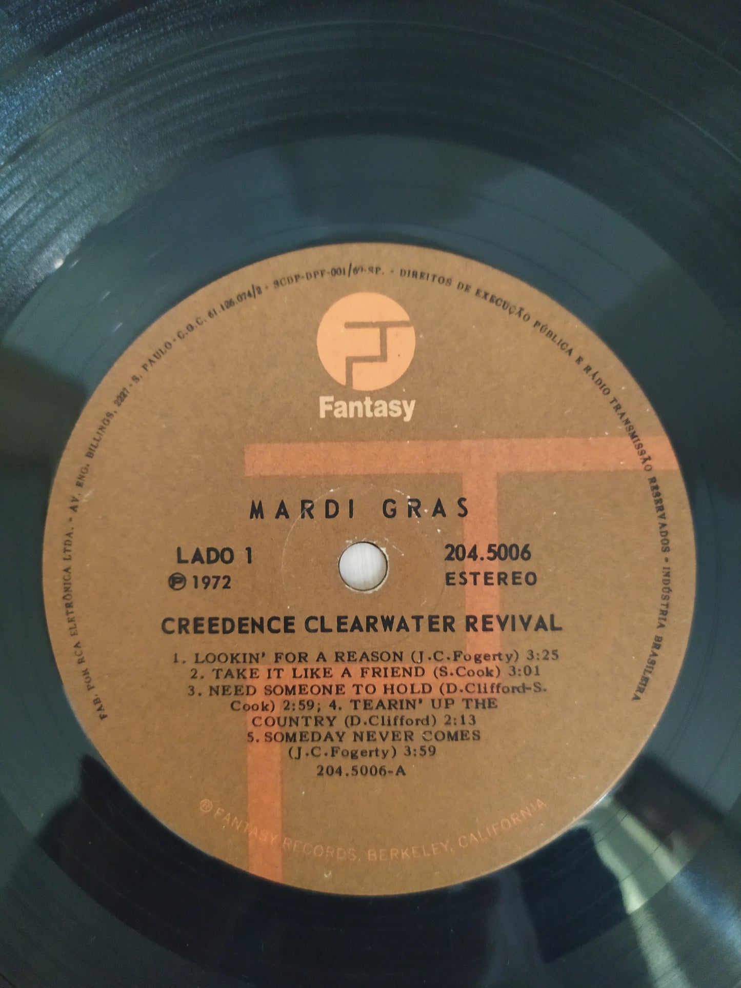 Lp Vinil Creedence Clearwater Revival Mardi gras