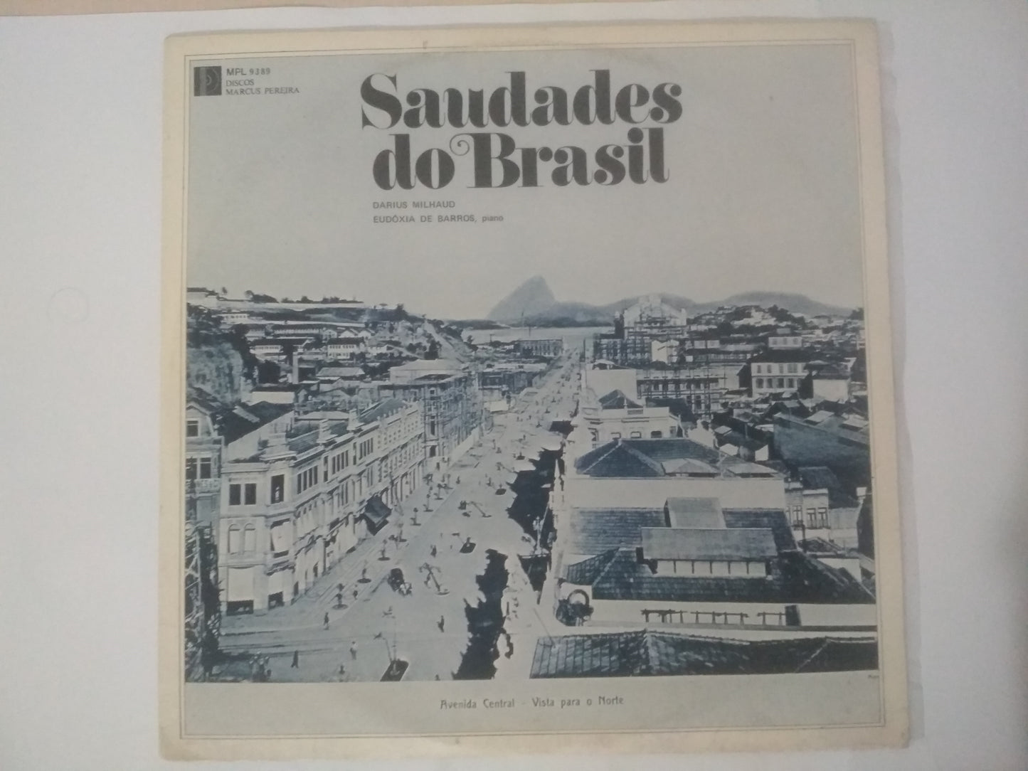 Lp Vinil Saudades Brasil Darius, Eudóxia Selo Marcus Pereira