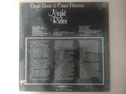 Lp Vinil Count Basie & Oscar Peterson Night Rider