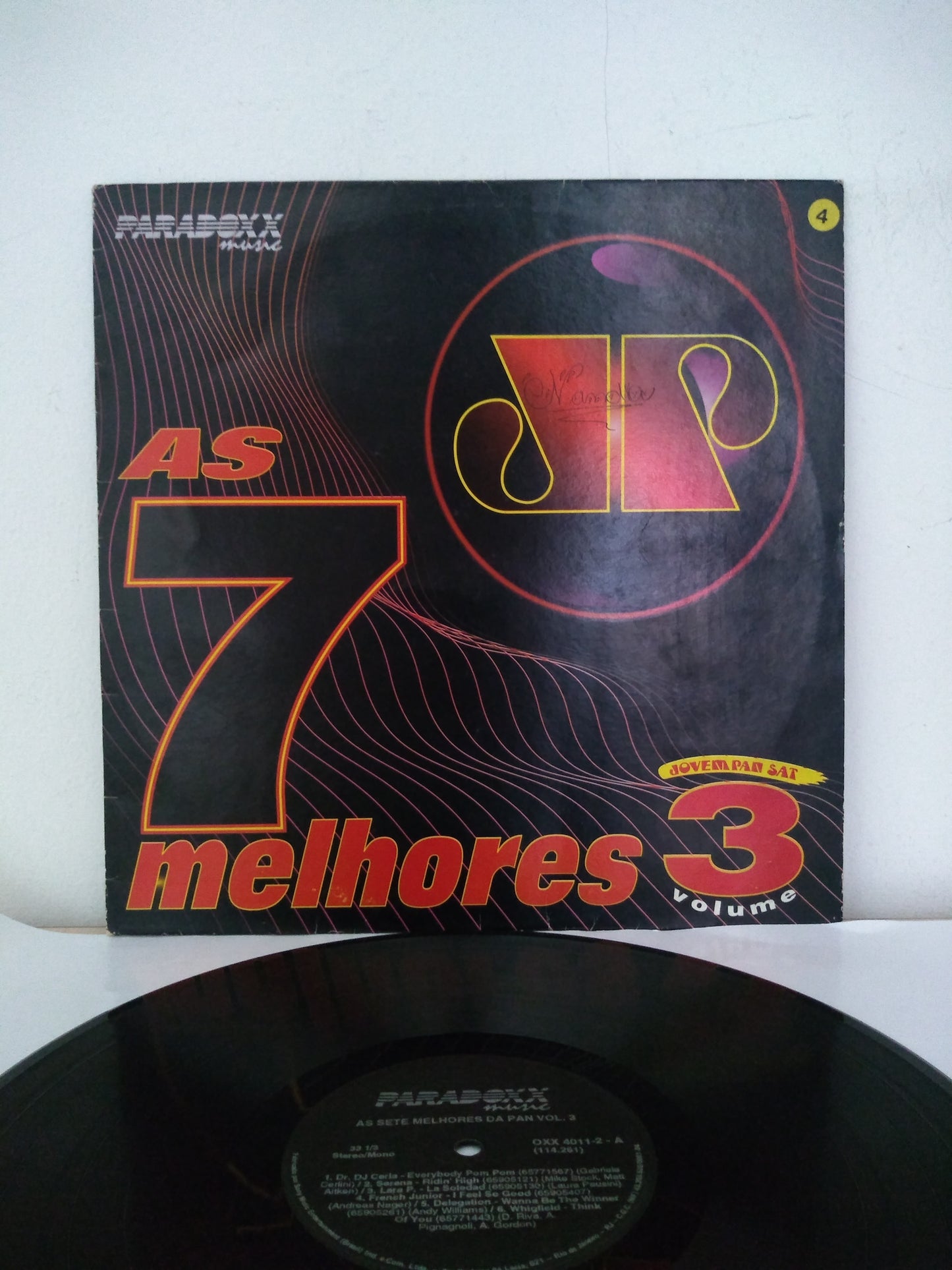 Lp Vinil Jovem Pan As 7 Melhores Volume 3