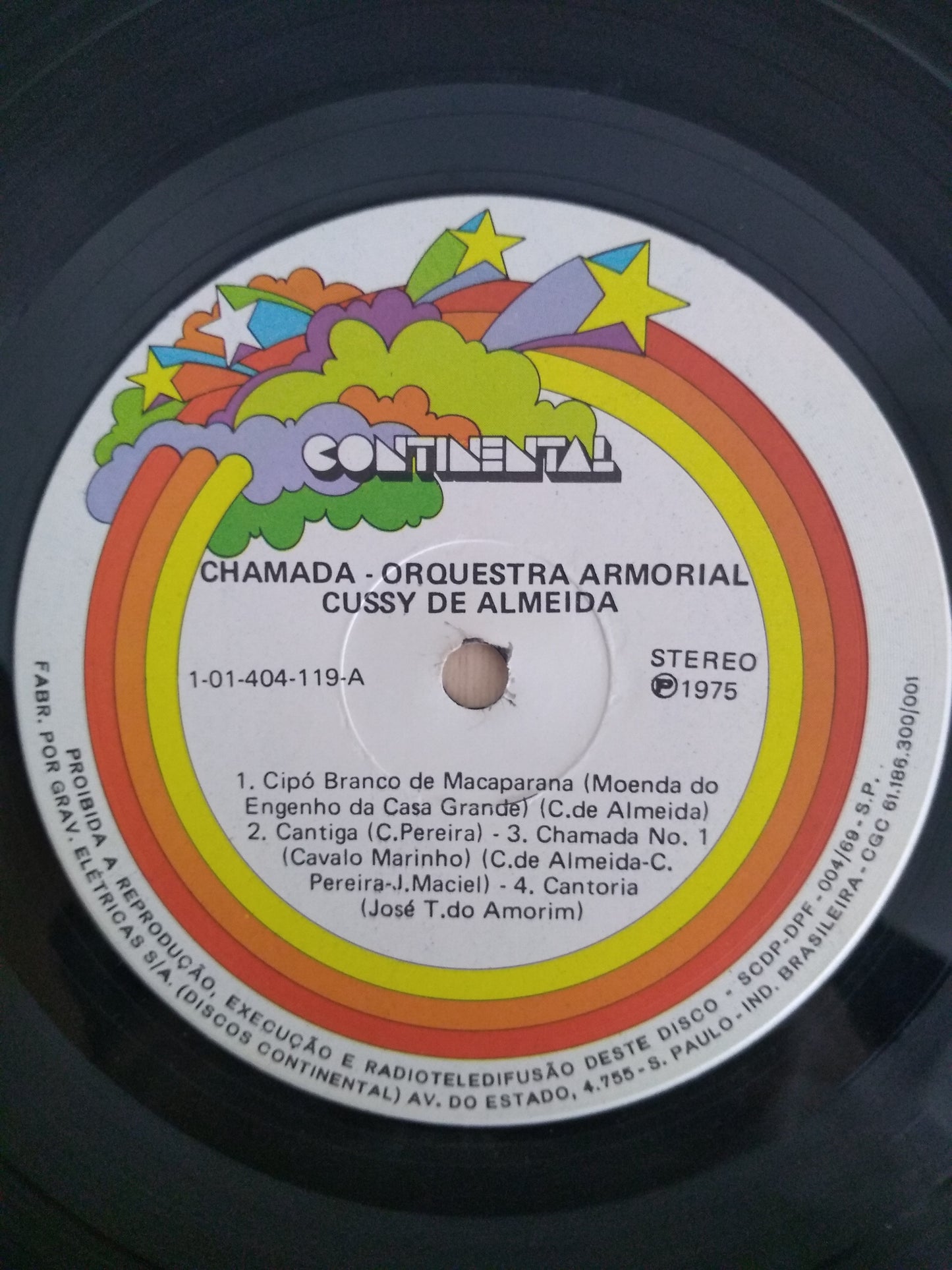Lp Vinil Orquestra Armorial Chamada