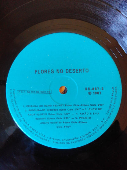 Lp Vinil Ruben Ciola Flores No Deserto