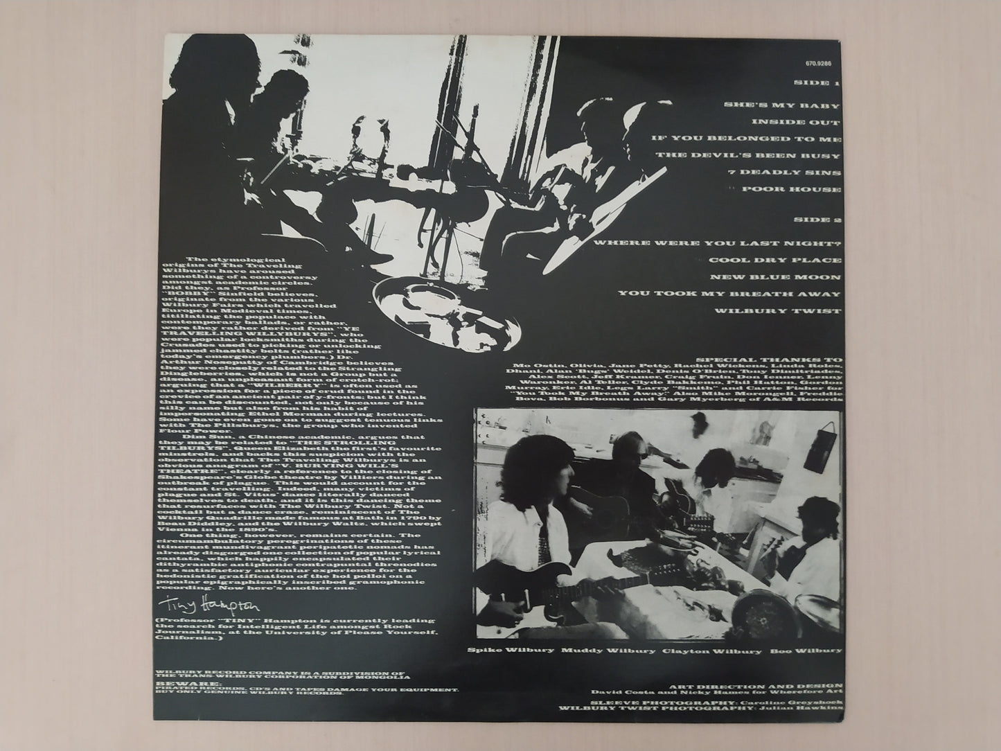 Lp Vinil Traveling Wilburys Vol. 3 Com Encarte