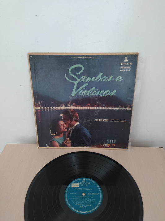 Lp Vinil Léo Peracchi E Suas Cordas Cariocas Sambas E Violinos