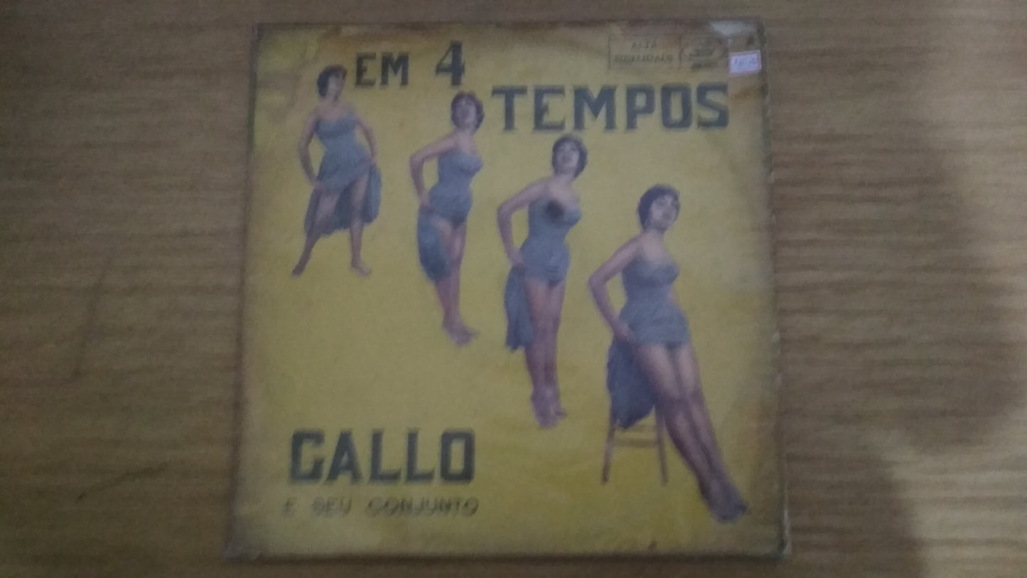 Lp Vinil Gallo e seu conjunto Em 4 tempos