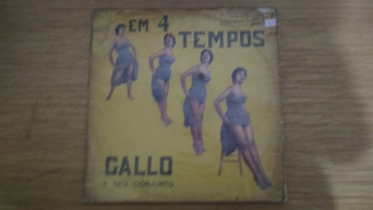 Lp Vinil Gallo e seu conjunto Em 4 tempos