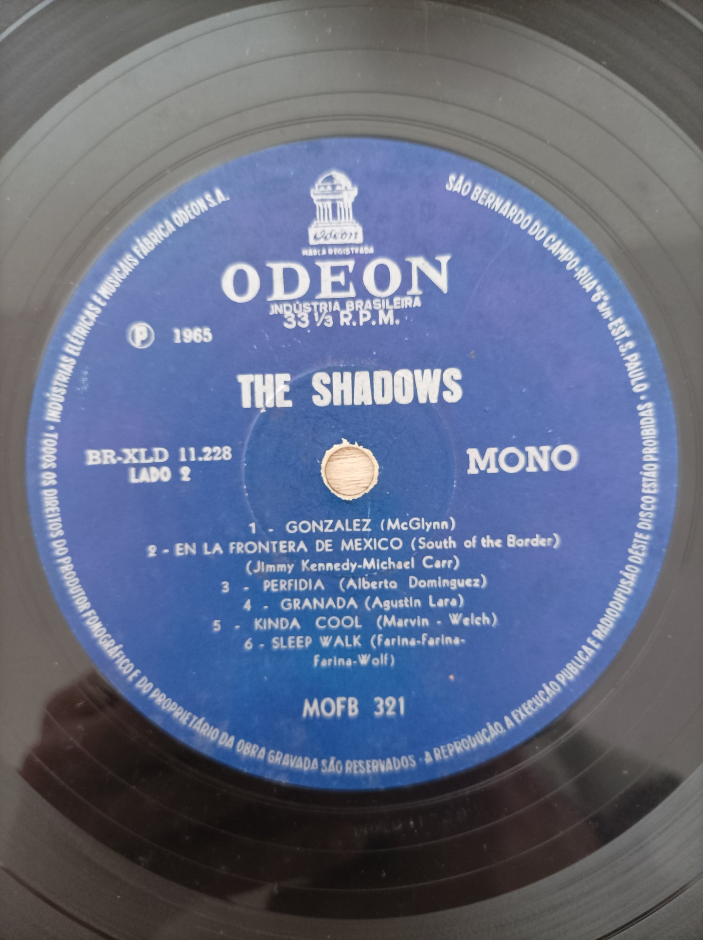 Lp Vinil The Shadows 1965