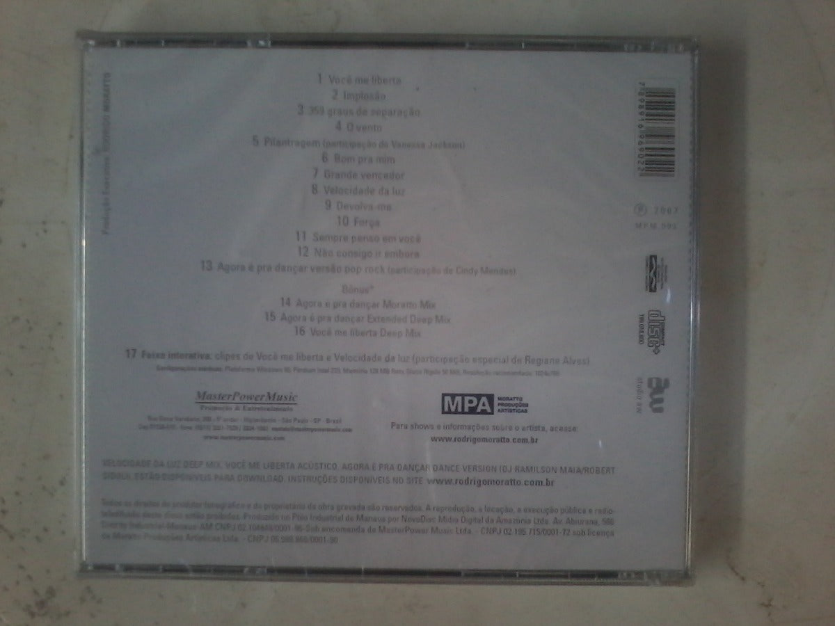 Cd Rodrigo Moratto Velocidade Da Luz