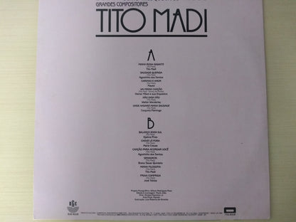 Lp Vinil Tito Madi Série Inesquecível Grandes Compositores