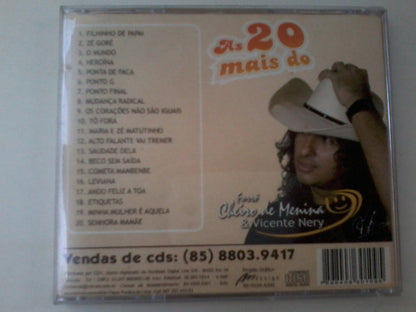 Cd Cheiro De Menina E Vicente Nery As 20 Mais