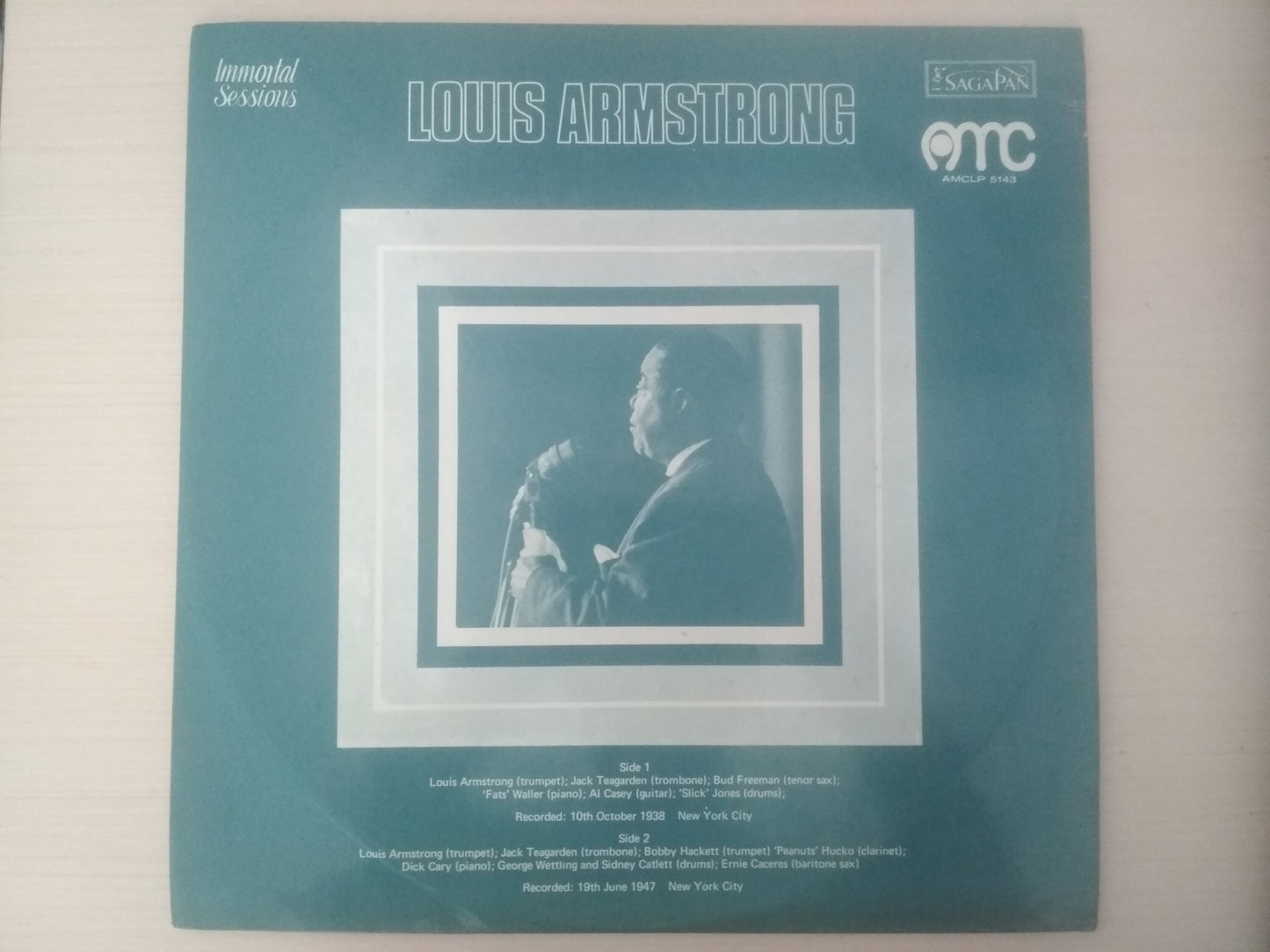 Lp Vinil Louis Armstrong Immortal Sessions
