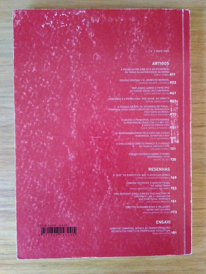 Livro Revista Direito Gv 1