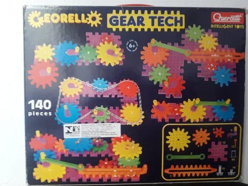 Jogo De Montar Gear Tech Quercetti